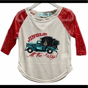 Southern Grace Toddlers Christams T Shirt
